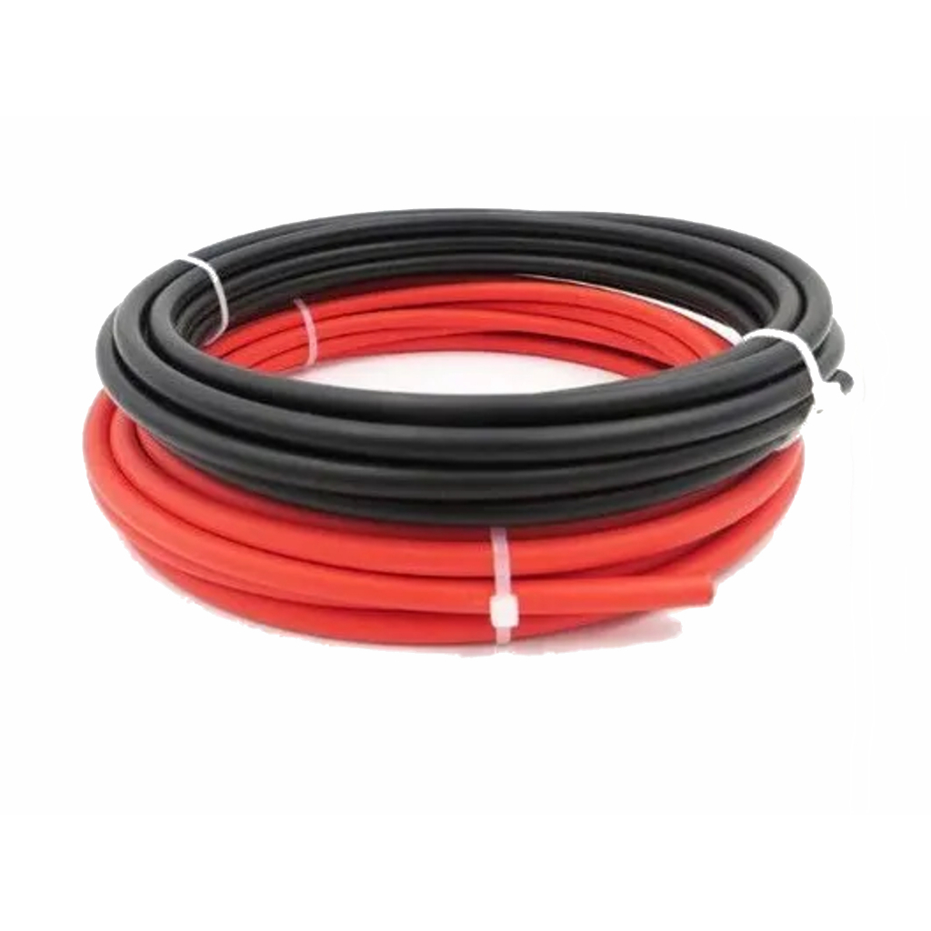 Cabo Fotovoltaico 4mm² Energia Solar 10mt Preto + 10mt Vermelho em Oferta na Shopee