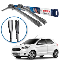 Palheta Limpador Parabrisa Par Original Bosch Ford Ka 2014 a 2022