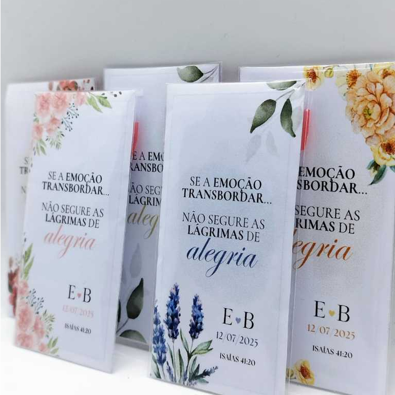 10|20|30|40|50 Lágrimas de Alegria Personalizada Para Casamento - Escolha a Arte e Quantidade em Oferta na Shopee