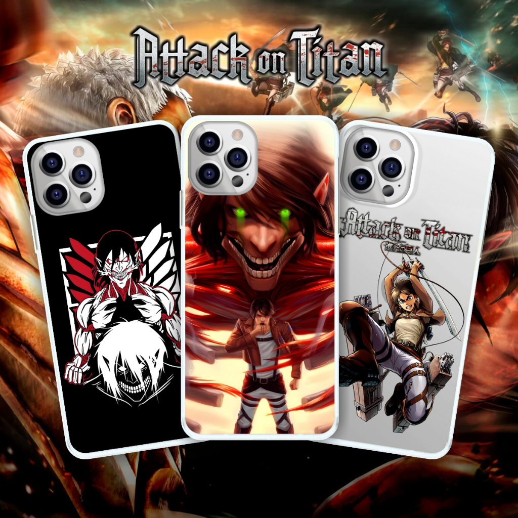 Capa de celular anime titãns Attack on Titan Capinha de celular