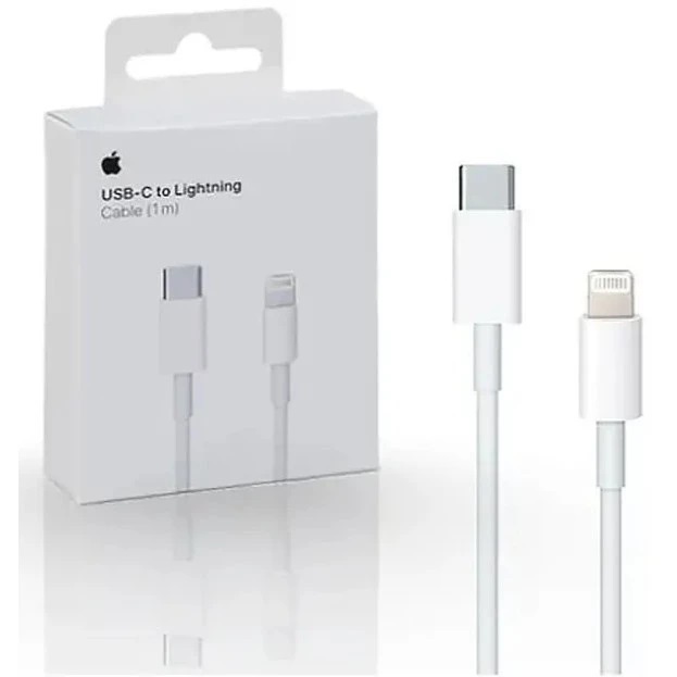 Cabo USB=C/ Lightning Compatível com  11 12 13 14 X XR Carregamento Rápido 20W Usb-C Tipo C 1M Lightning