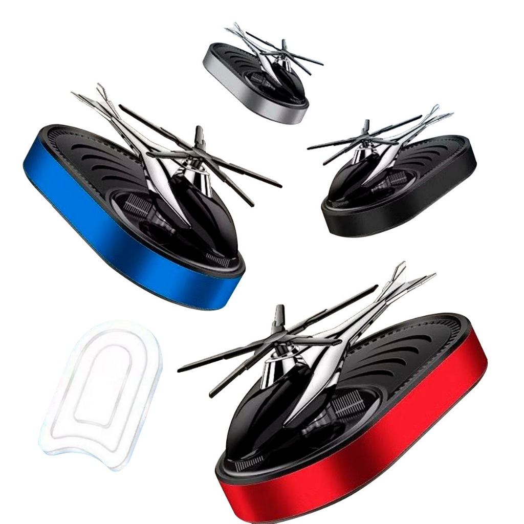 Helicóptero Aromatizador Solar Veicular Cheirinho Para Carro em Oferta na Shopee