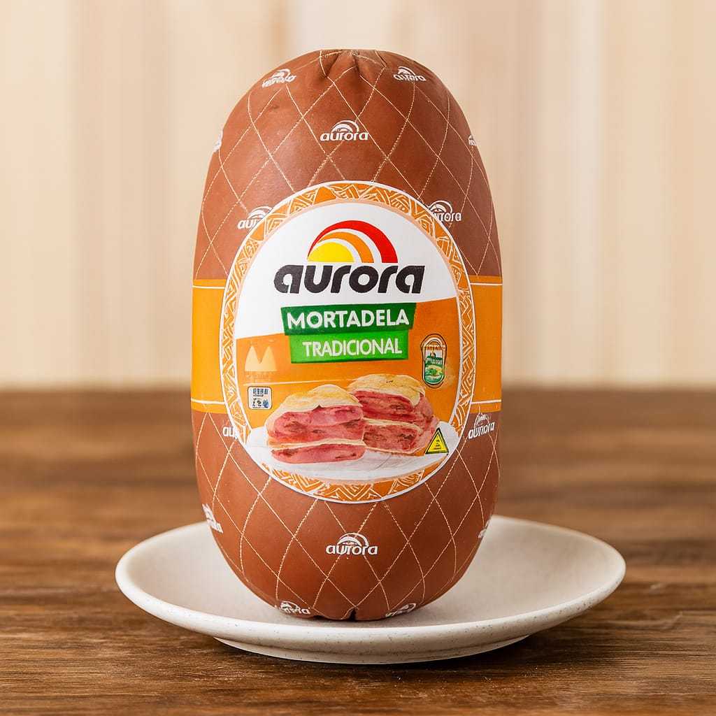 Mortadela 5kg aurora tradicional petisco envio imediato em Oferta na Shopee