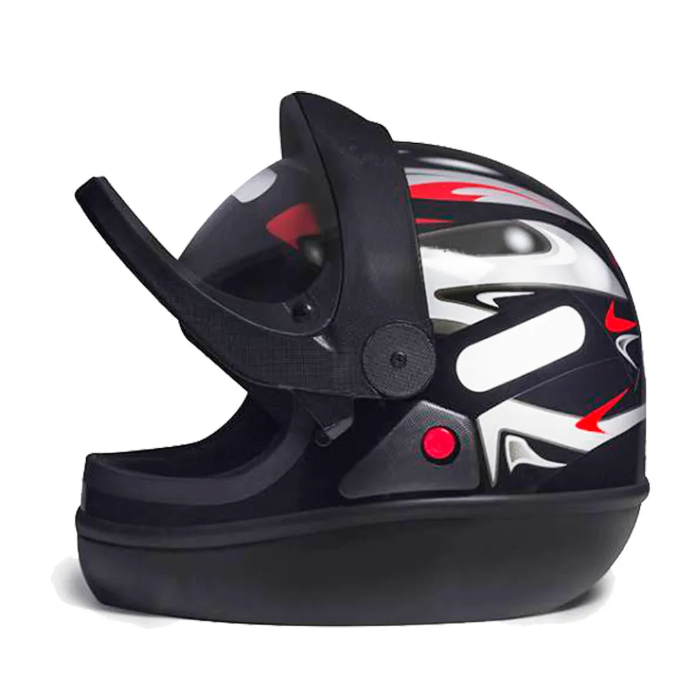 Capacete San Marino Grafic Preto Unisses — imagem 2 de 2