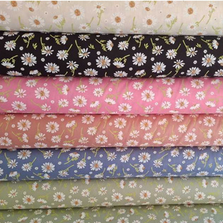 Florais cores 50cm tecido Tricoline 100% Algodão largura padrão 1,50m ler descrição em Oferta na Shopee