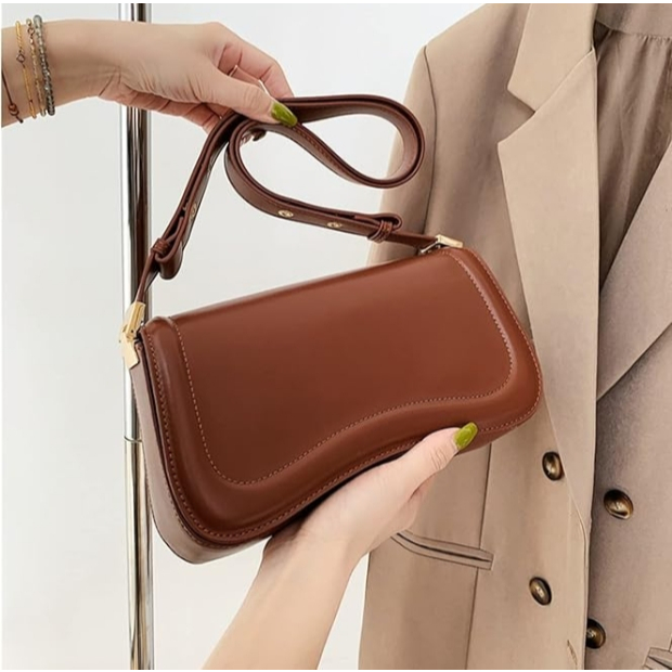 Bolsa Feminina Transversal Leve E À Prova D'água Casual Moda Tendência De Ombro Linda em Oferta na Shopee