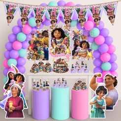 Kit Festa Aniversário Personalizado Encant Mirabl 78 itens- Decoração Mesversario Lembrancinhas