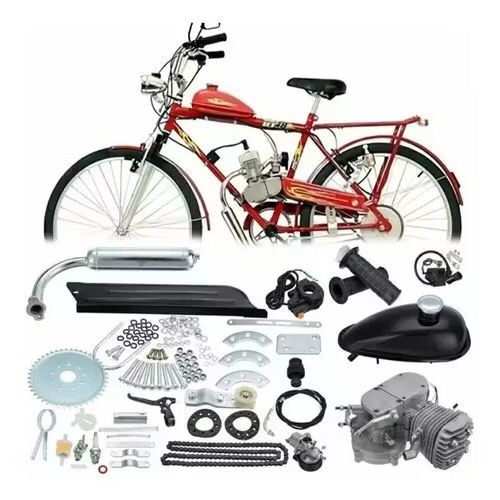 Motor de bicicleta - Peças para reposição Motor de bike Motorizada - ESCOLHA A VARIAÇÃO: Punho - cabo de vela - tanque