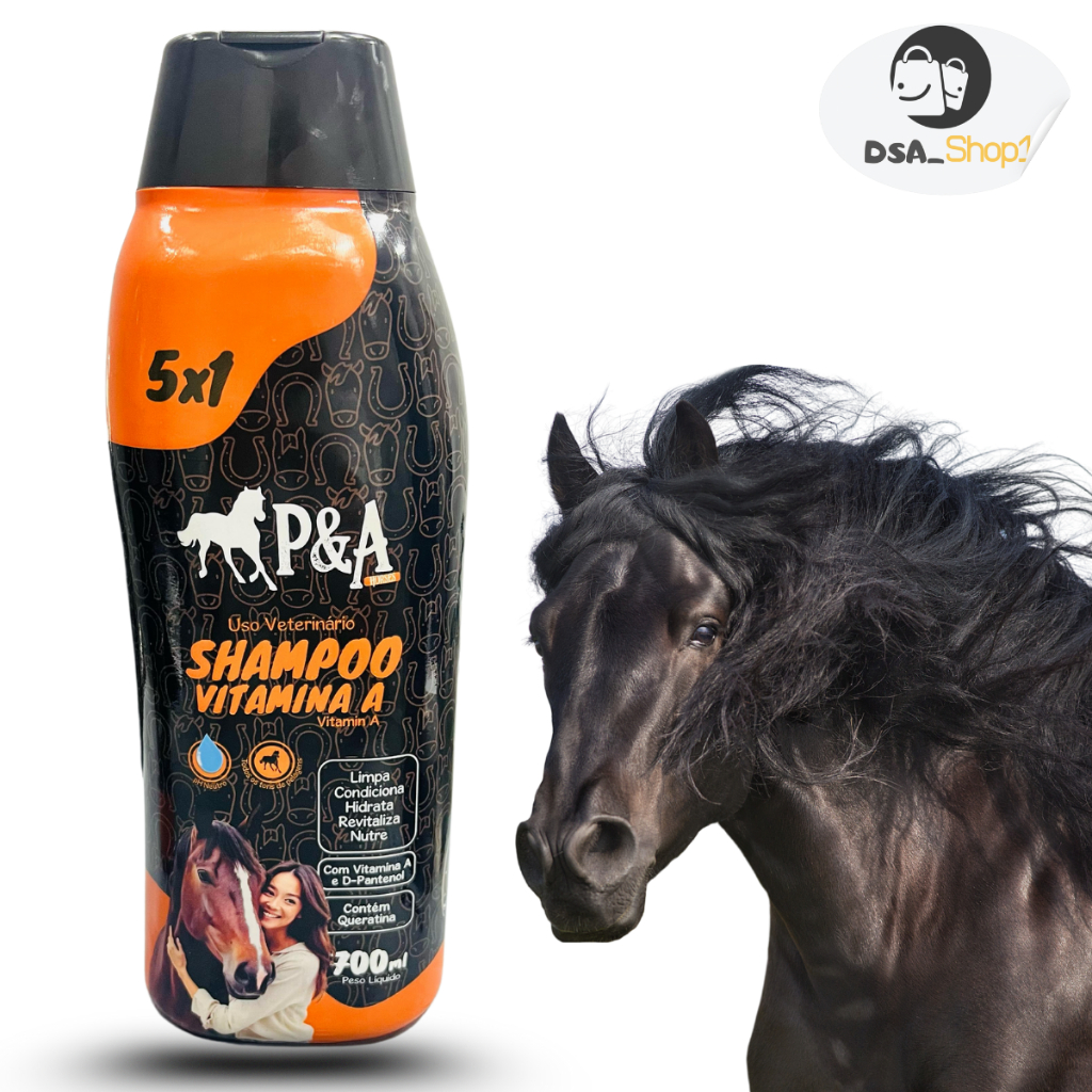 Shampoo de Cavalo Avipet Horse Com Vitamina A Para Crescer em Oferta na Shopee