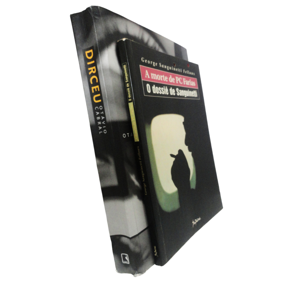 2 Livros Dirceu A Biografia Otávio Cabral + A Morte de PC Farias O Dossie De Sanguinetti George Sanguinetti Fellows