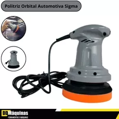 Politriz Automotiva Orbital SGT 5139 PRO 6 Pol " 60 W 127V -Sigma
