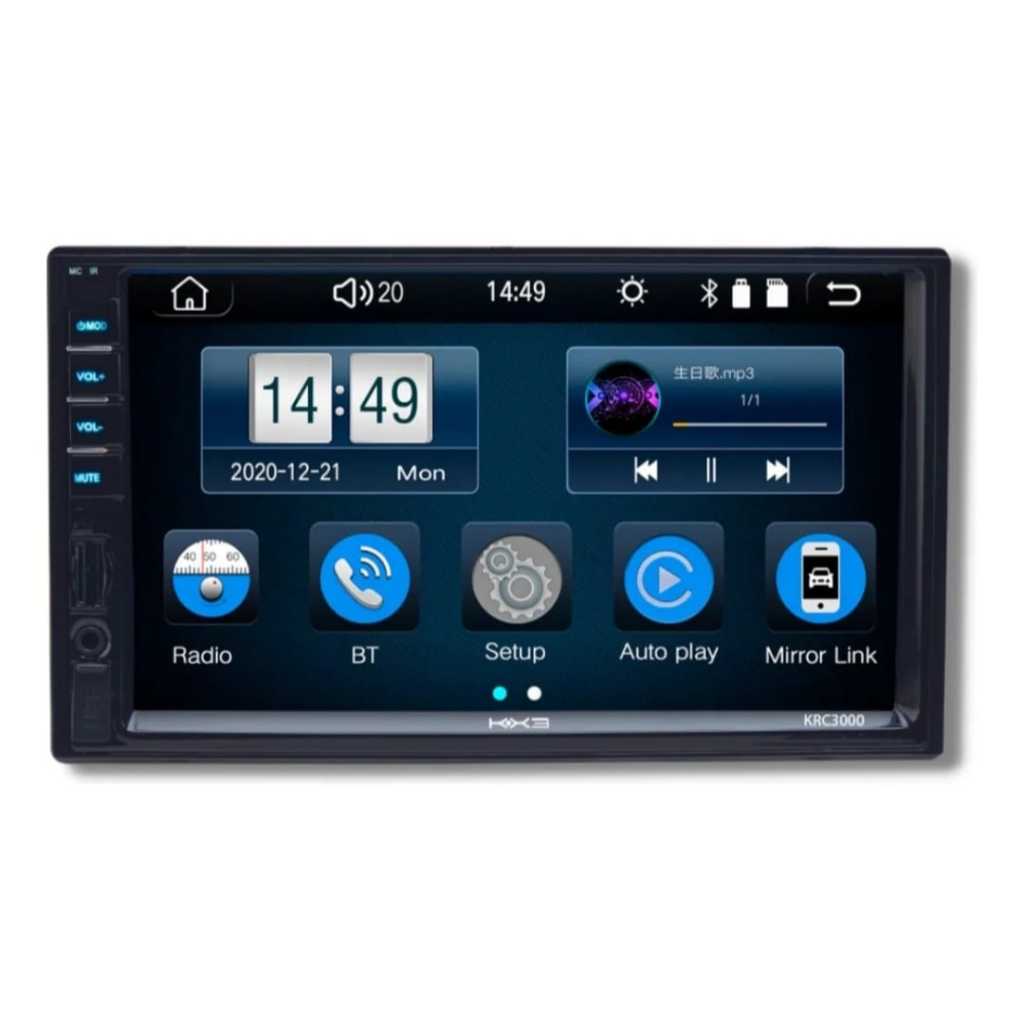 Multimídia Touch Com Carplay E Android Auto Krc3000