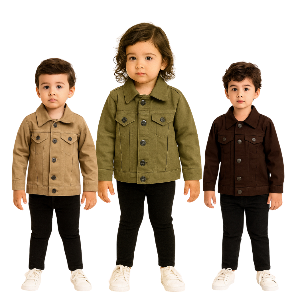 Jaqueta Infantil Unissex perfeita para crianças de 1 a 3 anos Pra Princesa e Principe em Oferta na Shopee