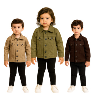 Jaqueta Infantil Unissex perfeita para crianças de 1 a 3 anos Pra Princesa e Principe em Oferta na Shopee