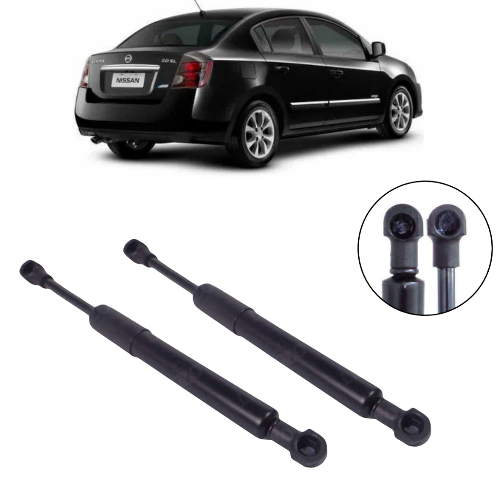Par Amortecedor Tampa Traseira Porta Malas Nissan Sentra 2007 A 2013 em Oferta na Shopee