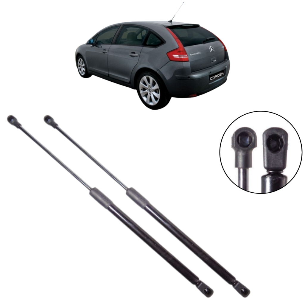 Par Amortecedor Tampa Traseira Porta Malas Citroen C4 Hatch 2009 A 2014 em Oferta na Shopee