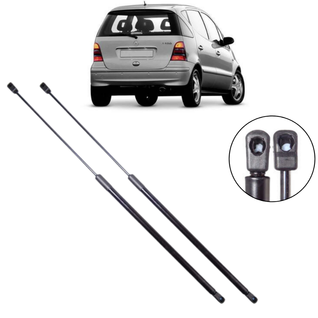 Par Amortecedor Tampa Traseira Porta Malas Mercedes Classe A A160 A190 1995 A 2005 em Oferta na Shopee