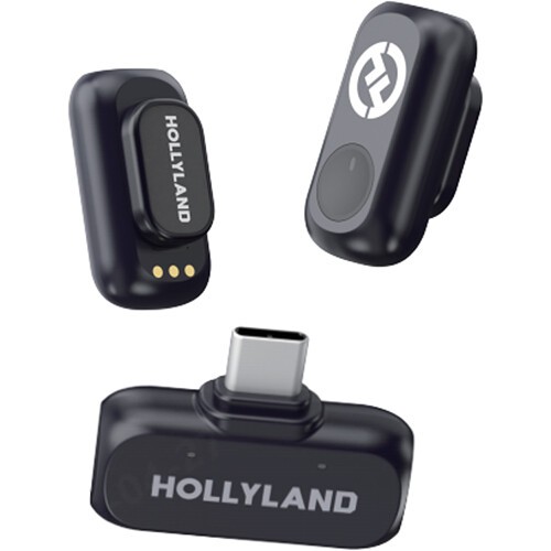 Microfone de Lapela sem fio Hollyland Lark A1 Versão Mini Duo Tipo-C Original Lacrado em Oferta na Shopee