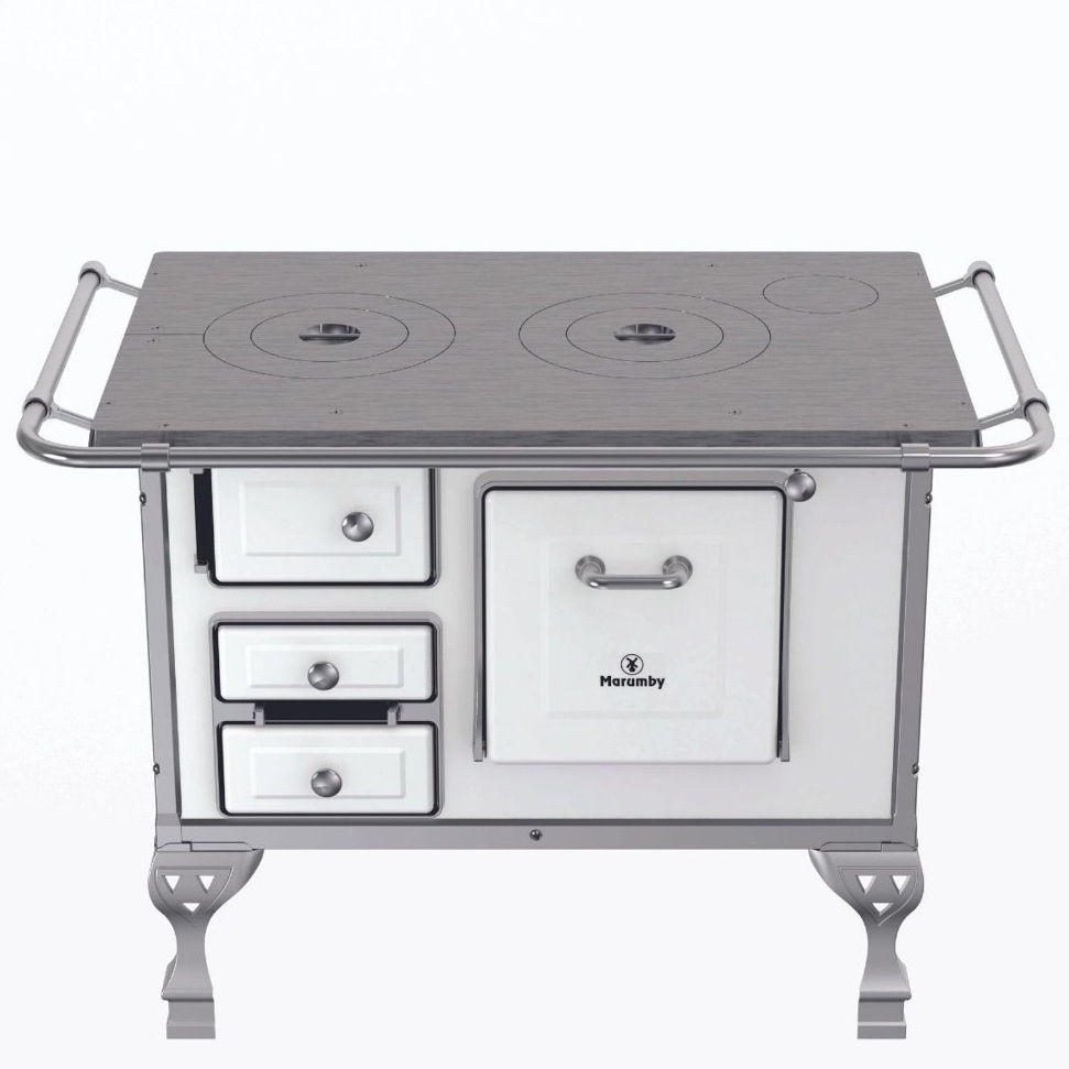 Fogão a Lenha Marumby NR2 - 2 Bocas (Saída Chaminé Direita) - Home Appliances