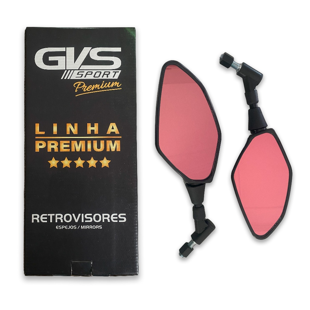 Retrovisor Gvs Mt 03/07/09 Giro 360 Yamaha L Convexa Ruby