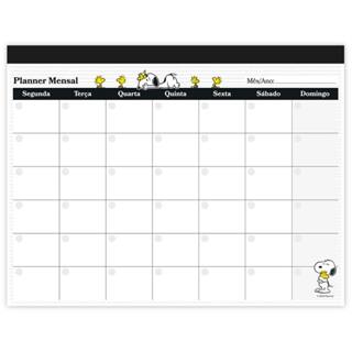Planner de Mesa Mensal com 24 Folhas, 214x280mm, Snoopy em Oferta na Shopee