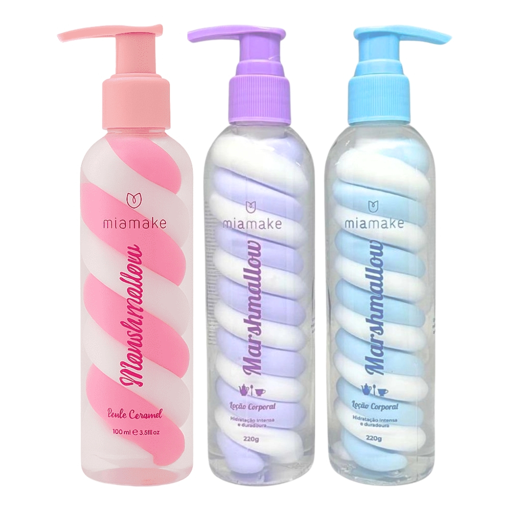 Loção Corporal Hidratação Intensa Marshmallow - Mia Make em Oferta na Shopee