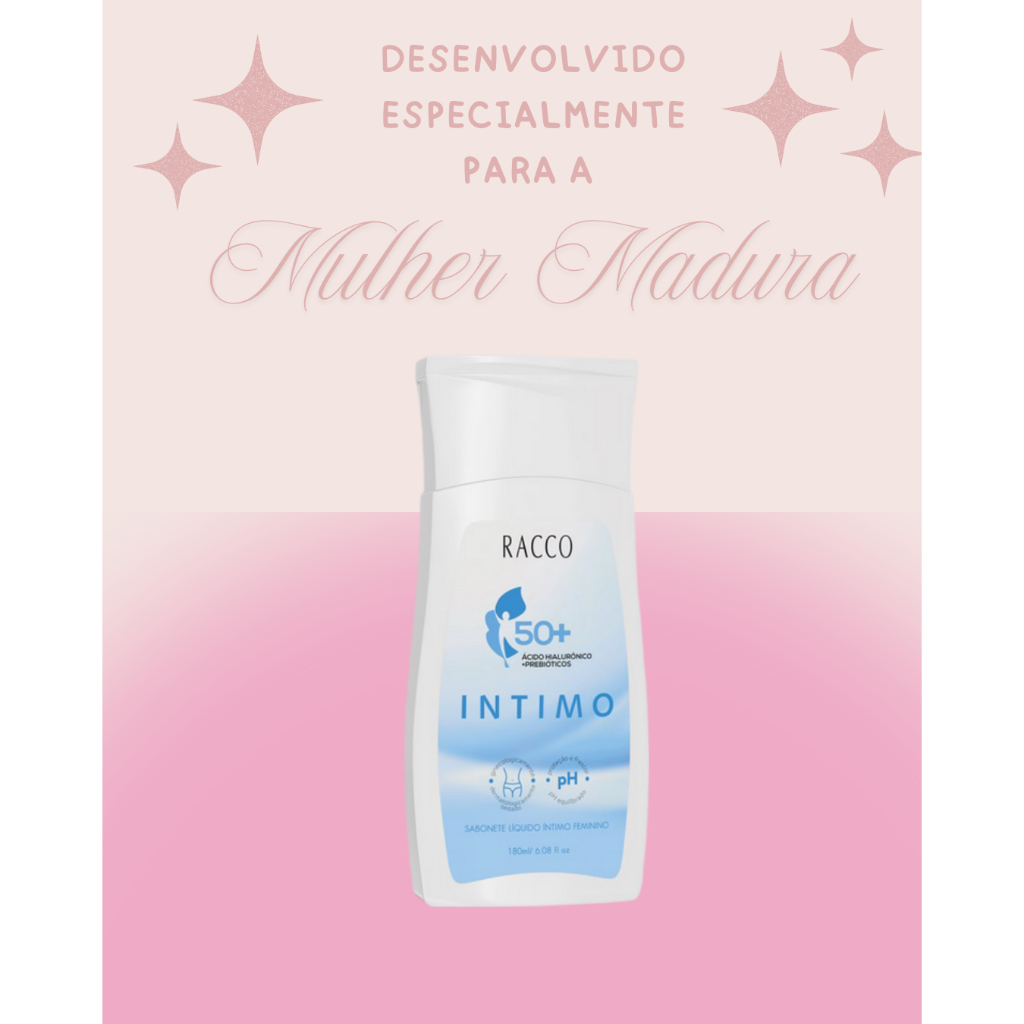 Sabonete Líquido Intimo 50+ Feminino Racco, 180ml SKU: 1045