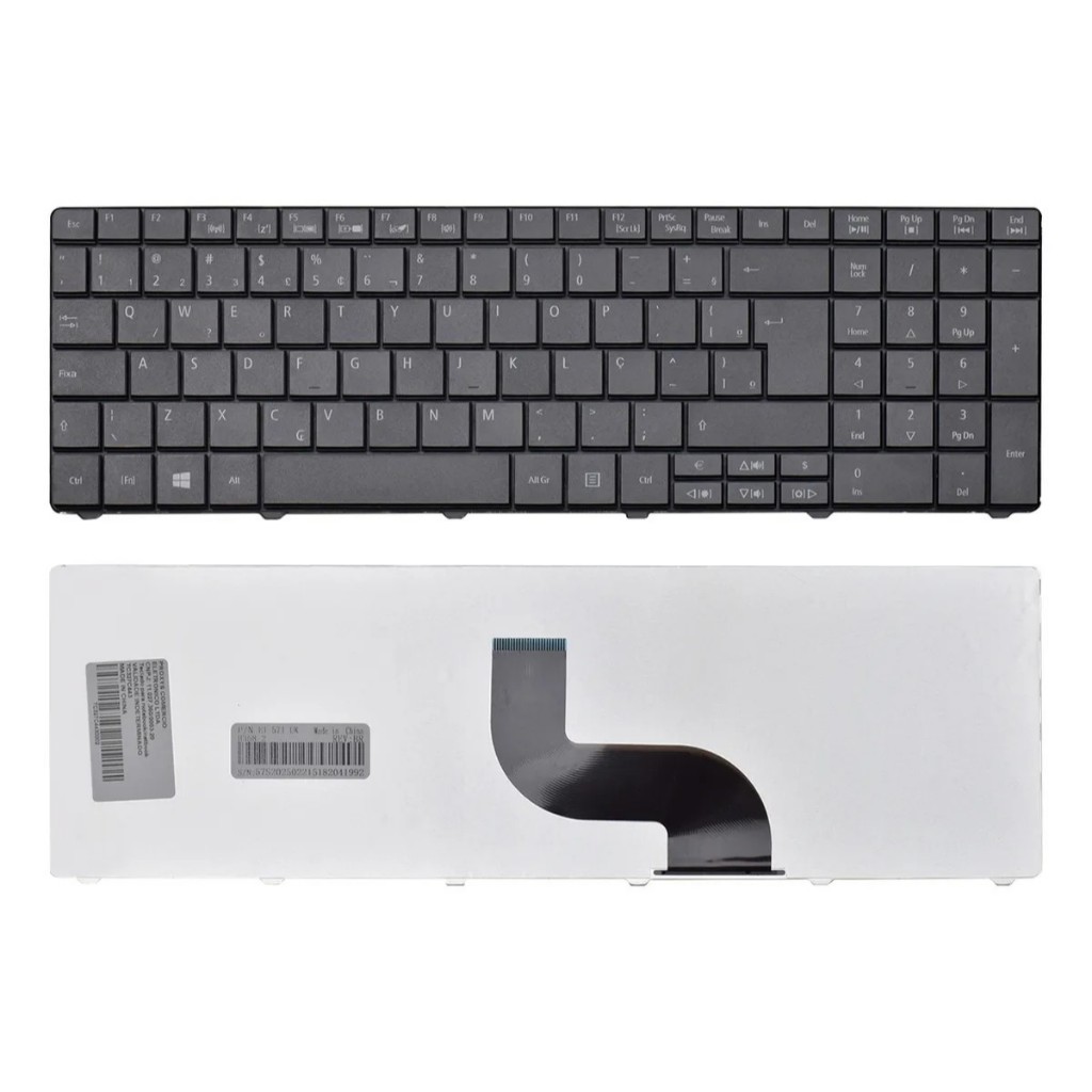 Teclado Para Notebook Acer Aspire E1-571-6601 Preto Abnt2
