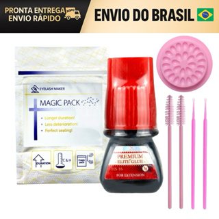 Cola Adesivo Hs16 3ml Elite Original Anvisa Extensão Cílios Volume Russo Brasileiro Egípcio fio Lashes Envio imediato em Oferta na Shopee