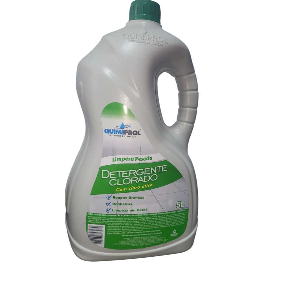 Detergente Clorado Cloro em Gel  - com cloro ativo 5L O MELHOR DO MERCADO