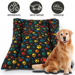 Cama Pet G Colchonete  Impermeável 95x65cm Caminha Cachorro e Gato em Oferta na Shopee
