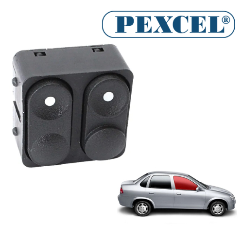 Interruptor de vidro elétrico Chevrolet Corsa Duplo-Dianteiro Esquerdo