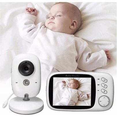 Baba Eletrônica VB603 Com Monitor Visão Noturna, Câmera c/ Audio