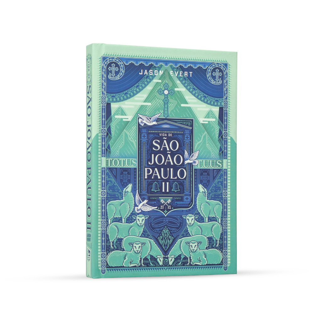 Livro Vida De São João Paulo II  - MBC  - Novo - SOMENTE LIVRO E MARCA PAG.