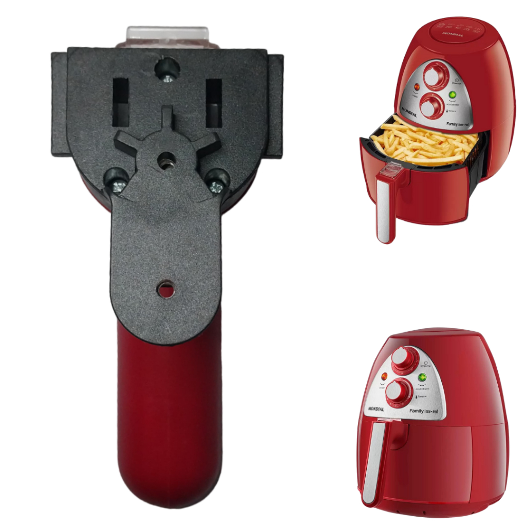 Puxador Cabo Airfryer Mondial Af-14 De 4 Litros Original Vml