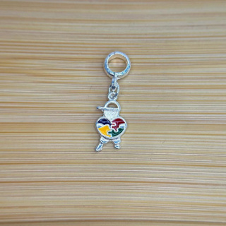 Berloque filho menino autista/ autismo Berloque coração família - Banhado a prata, com garantia em Oferta na Shopee