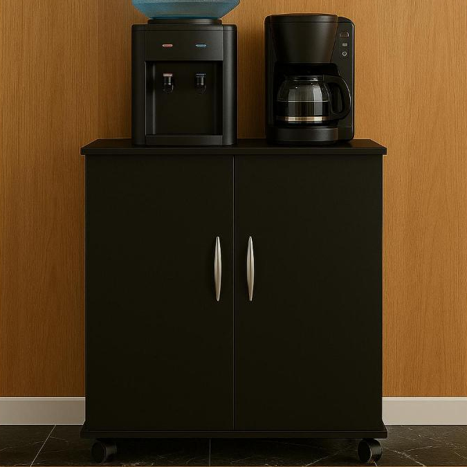 Armário Multiuso Sapateira Para Escritório Cozinha Lavanderia 2 Portas ClickForte