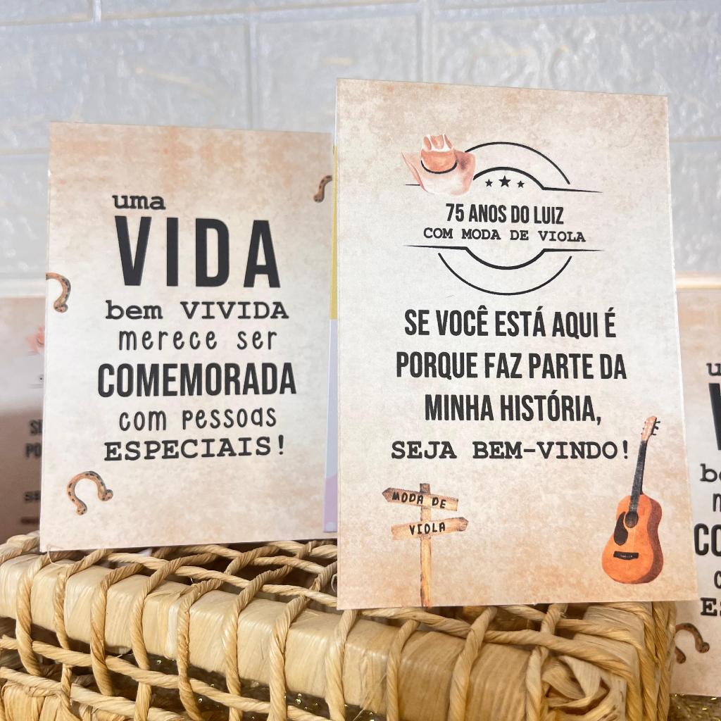Centro de mesa agradecimento personalizado enfeite de mesa aniversário festa infantil ou adulto moda viola violão