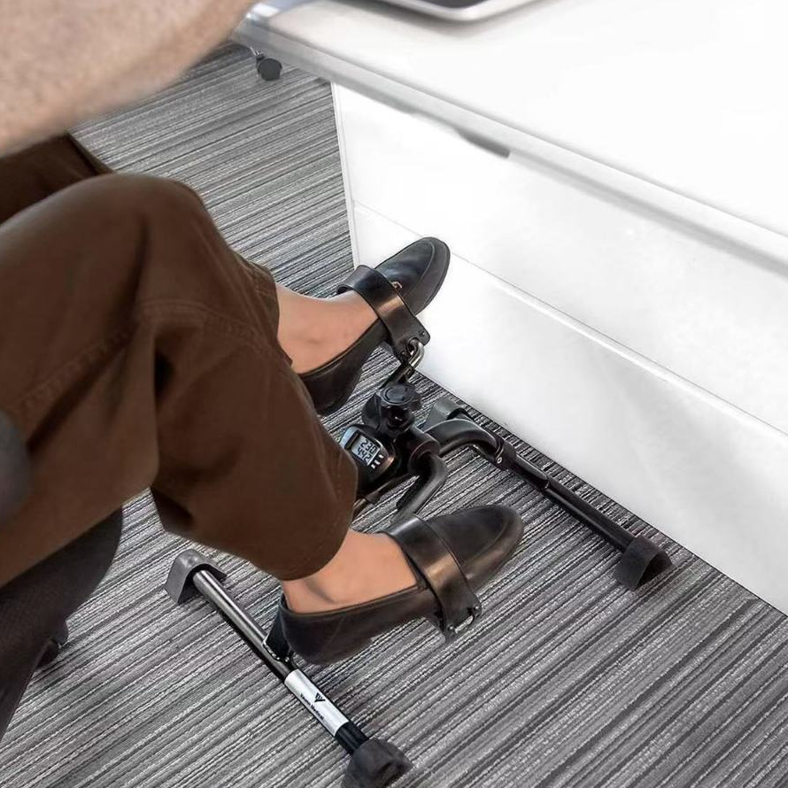 Mini Bicicleta Ergométrica Dobrável – Exercitador de Pernas para Idosos e Reabilitação em Oferta na Shopee