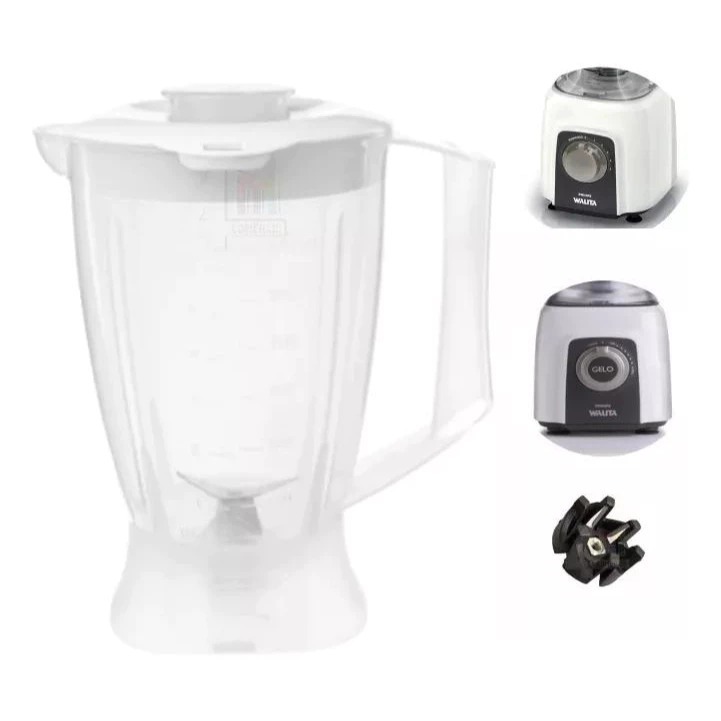 COPO COMPATÍVEL COM A MARCA PHILIPS WALITA GELO VIVA COLLECTION RI2160/RI2162 TAMPA BRANCA TRANSLUCIDO