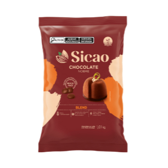 Chocolate Nobre Blend 1,01kg Gotas - Sicao Barry Callebaut