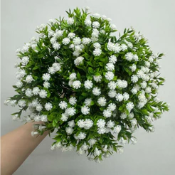 Kit com 10 Matinho com flores Artificiais