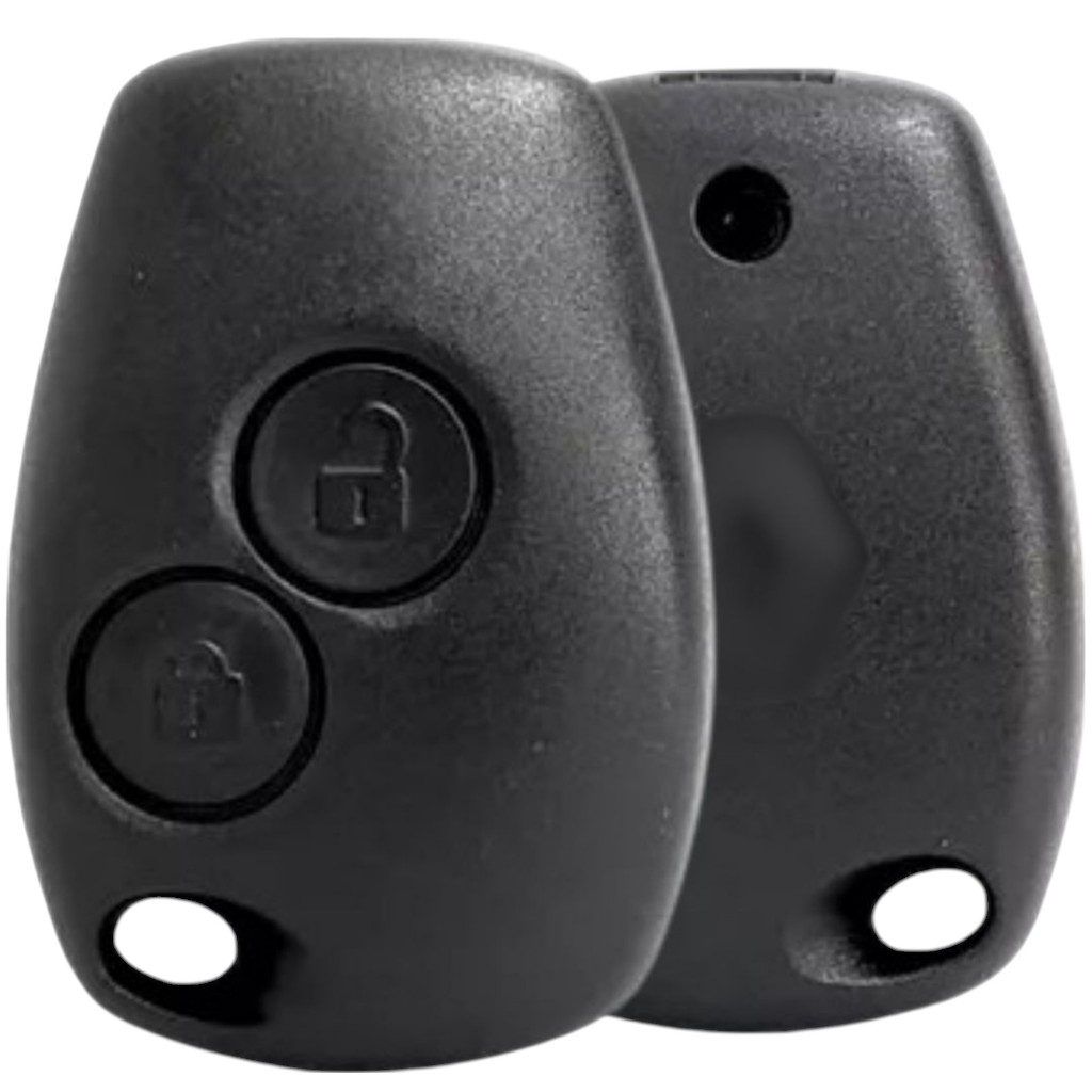 Carcaça Chave Duster, Logan Sandero 2007 a 2014 2 Botões Sem Lâmina Sem Bateria Sem Circuito Interno em Oferta na Shopee