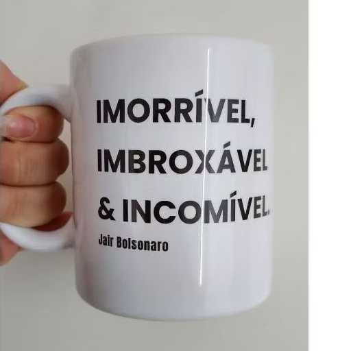 Caneca Bolsonaro Imorrivel - caneca Personalizada Bolsonaro