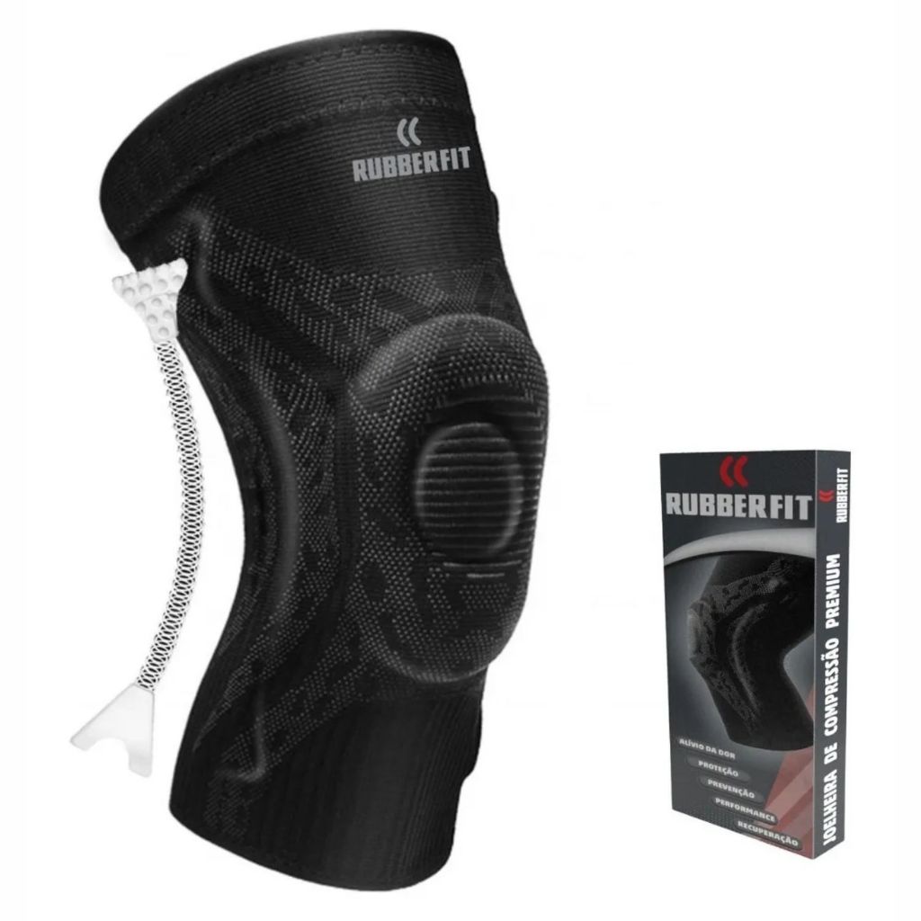 Joelheira De Compressão Crossfit Musculação Premium Original