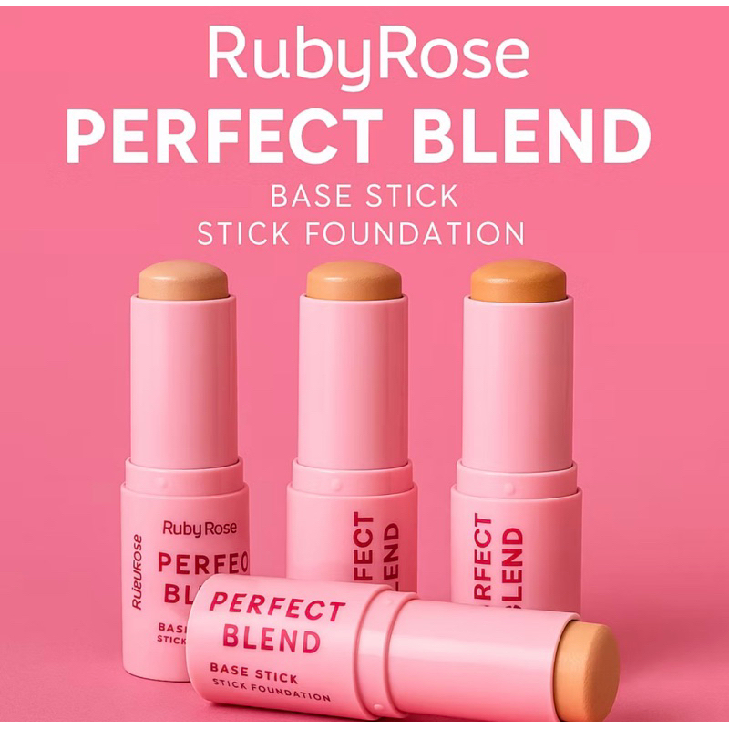 Base Stick Base em Bastão Ruby Rose Perfect Blend
