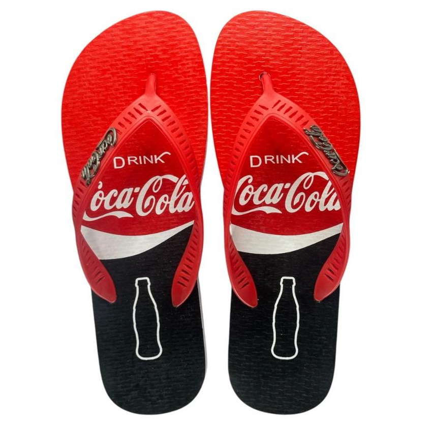 Novo Chinelo Masculino Coca Cola Barato – Leve, Macio e Perfeito para o Verão em Oferta na Shopee
