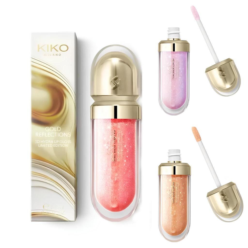 Lip Gloss 3d Hydra Gloss Gold Reflections Kiko Mlando Yis em Oferta na Shopee