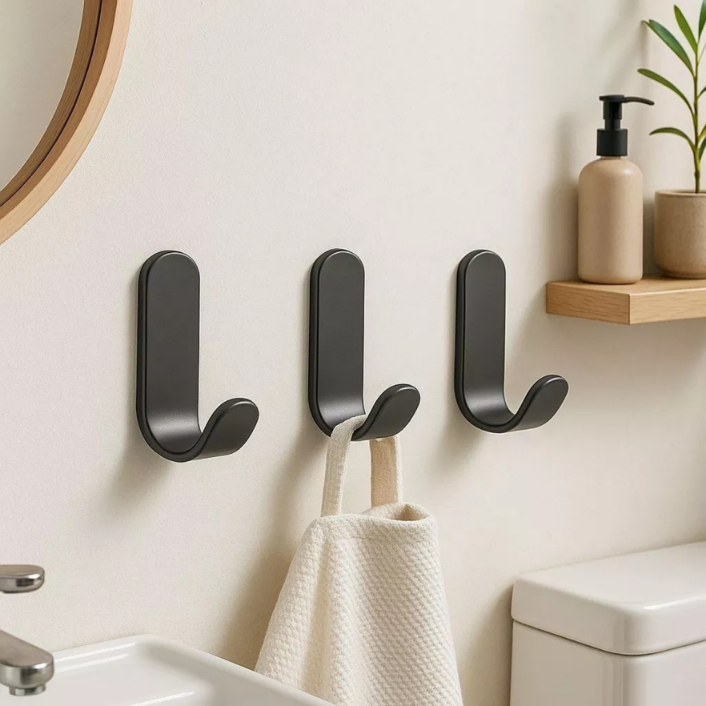 Ganchos de parede multiuso perfeitos para organizar chaves roupas toalhas bolsas em Oferta na Shopee
