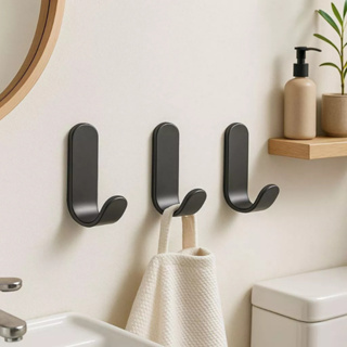 Ganchos de parede multiuso perfeitos para organizar chaves roupas toalhas bolsas em Oferta na Shopee